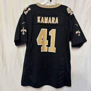 Alvin Kamara NFL Black On-Field Jersey New Orleans Saints‎